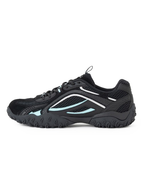 FILA(フィラ)の「FILA ECHAPPE MS LJ / フィラエシャッペエムエスエルジェイ(スニーカー・レディース・ブラック・25.5cm/26.0cm/23.0cm/23.5cm/24.0cm/24.5cm/25.0cm)」の4枚目の写真