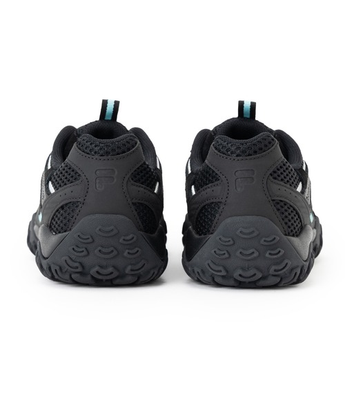 FILA(フィラ)の「FILA ECHAPPE MS LJ / フィラエシャッペエムエスエルジェイ(スニーカー・レディース・ブラック・25.5cm/26.0cm/23.0cm/23.5cm/24.0cm/24.5cm/25.0cm)」の3枚目の写真