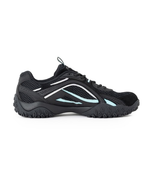 FILA(フィラ)の「FILA ECHAPPE MS LJ / フィラエシャッペエムエスエルジェイ(スニーカー・レディース・ブラック・25.5cm/26.0cm/23.0cm/23.5cm/24.0cm/24.5cm/25.0cm)」の5枚目の写真