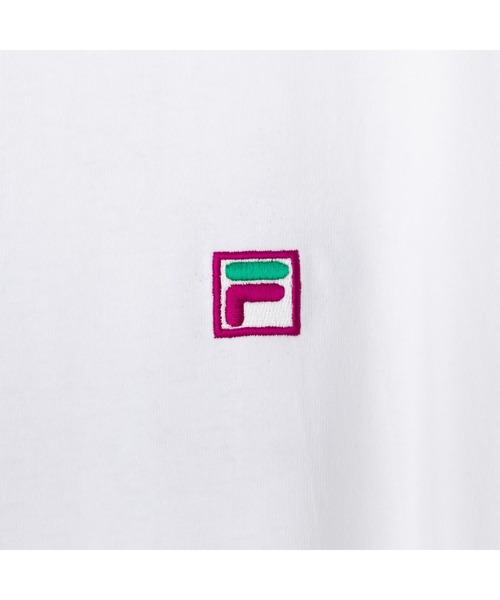 FILA(フィラ)の「DE LA SOUL×FILA GRAPHIC TEE / デラソウル×フィラ グラフィックティーシャツ(Tシャツ/カットソー・レディース・ブラック/ホワイト・M/S/XL/L)」の4枚目の写真
