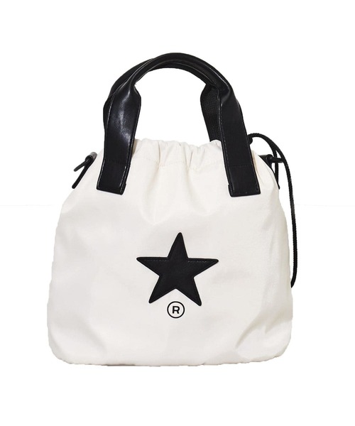 CONVERSE TOKYO(コンバーストウキョウ)の「SATIN BALLOON SHOULDER BAG(ショルダーバッグ・レディース・ホワイト/チャコールグレー/ブラック・FREE)」の2枚目の写真