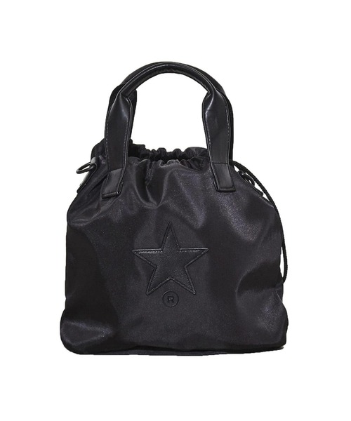CONVERSE TOKYO(コンバーストウキョウ)の「SATIN BALLOON SHOULDER BAG(ショルダーバッグ・レディース・ホワイト/チャコールグレー/ブラック・FREE)」の1枚目の写真