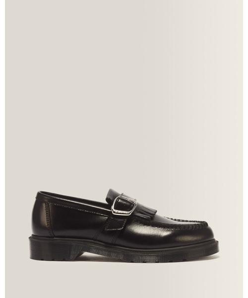 Dr. Martens(ドクターマーチン)の「Dr. Martens/ドクターマーチン ADRIAN BUCKLE ローファー 43571001(ローファー・レディース・ブラック・UK3/UK4/UK5/UK6/UK7/UK8/UK9/UK10/UK11)」の1枚目の写真