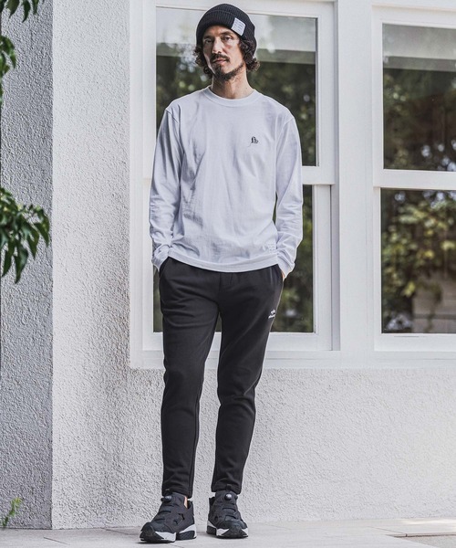wjk reluxe(ダブルジェーケーリラックス)の「mlt5794- Heart Embroidered Long Sleeve T Shirt ロングスリーブTシャツ(WR26W-31)(Tシャツ/カットソー・メンズ・ホワイト/インディゴブルー/ブラック・XL/L/M/S)」の10枚目の写真