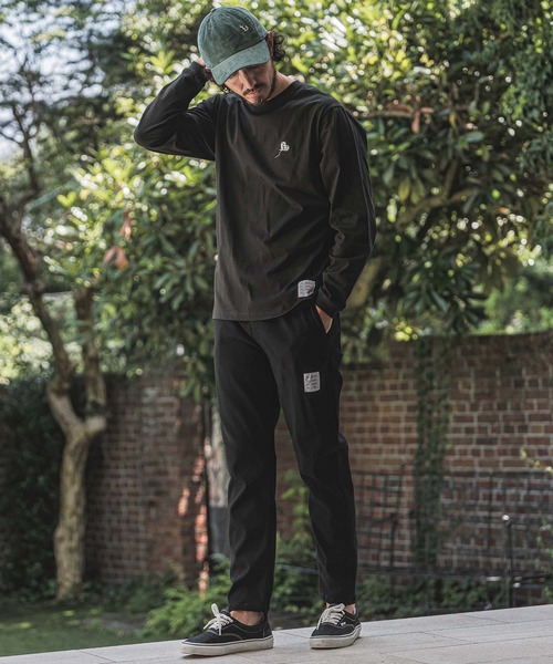 wjk reluxe(ダブルジェーケーリラックス)の「mlt5794- Heart Embroidered Long Sleeve T Shirt ロングスリーブTシャツ(WR26W-31)(Tシャツ/カットソー・メンズ・ホワイト/インディゴブルー/ブラック・XL/L/M/S)」の15枚目の写真