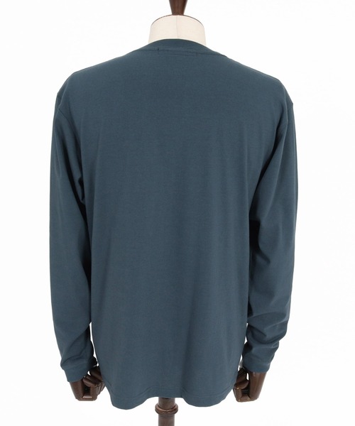 wjk reluxe(ダブルジェーケーリラックス)の「mlt5794- Heart Embroidered Long Sleeve T Shirt ロングスリーブTシャツ(WR26W-31)(Tシャツ/カットソー・メンズ・ホワイト/インディゴブルー/ブラック・XL/L/M/S)」の19枚目の写真