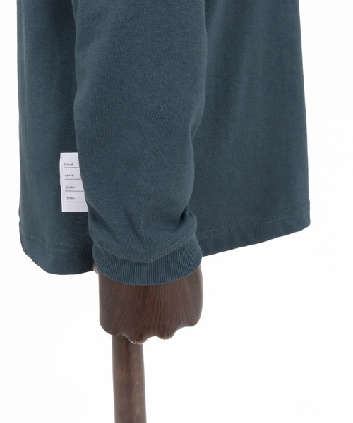 wjk reluxe(ダブルジェーケーリラックス)の「mlt5794- Heart Embroidered Long Sleeve T Shirt ロングスリーブTシャツ(WR26W-31)(Tシャツ/カットソー・メンズ・ホワイト/インディゴブルー/ブラック・XL/L/M/S)」の22枚目の写真