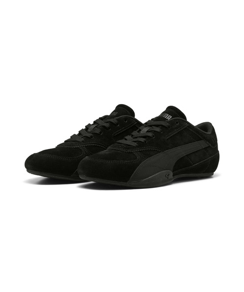 PUMA(プーマ)の「PUMA プーマ ウィメンズ ベラ ミナ スウェード スニーカー(スニーカー・レディース・シルバー系その他/ブラック×レッド・25.0cm/22.5cm/24.0cm/25.5cm/23.5cm/26.0cm/23.0cm/24.5cm/22.0cm)」の12枚目の写真