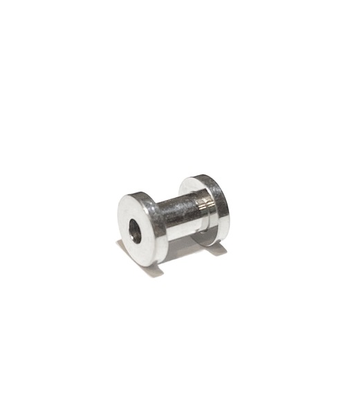 MORPH(モルフ)の「MORPH モルフ トンネル ボディーピアス 2ゲージ(ピアス(片耳用)・レディース・シルバー・FREE)」の2枚目の写真