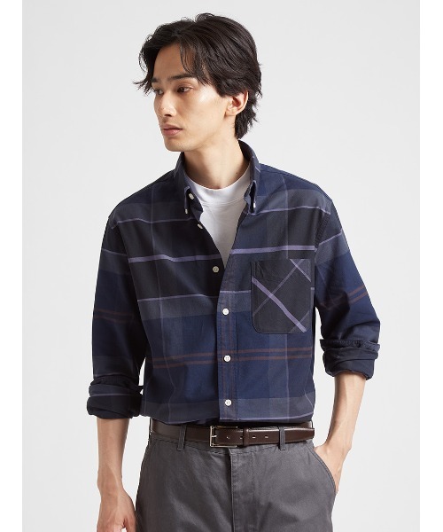 Barbour(バブアー)の「公式ショップ限定|Authenticタータンシャツ(シャツ/ブラウス・メンズ・ネイビー/ブラウン/グリーン/レッド・X-LARGE/SMALL/LARGE/MEDIUM)」の3枚目の写真