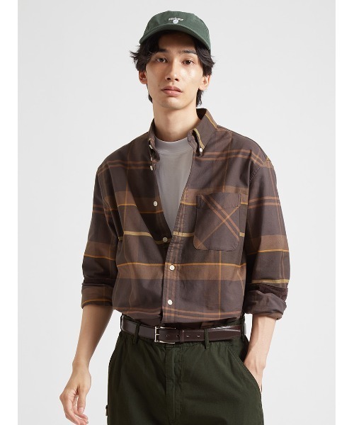 Barbour(バブアー)の「公式ショップ限定|Authenticタータンシャツ(シャツ/ブラウス・メンズ・ネイビー/ブラウン/グリーン/レッド・X-LARGE/SMALL/LARGE/MEDIUM)」の1枚目の写真