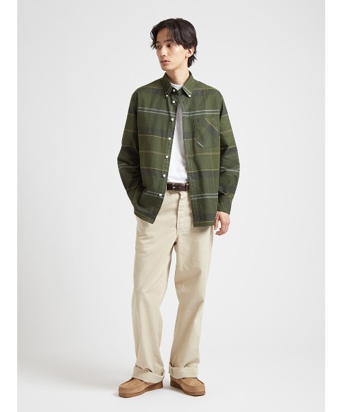 Barbour(バブアー)の「公式ショップ限定|Authenticタータンシャツ(シャツ/ブラウス・メンズ・ネイビー/ブラウン/グリーン/レッド・X-LARGE/SMALL/LARGE/MEDIUM)」の17枚目の写真