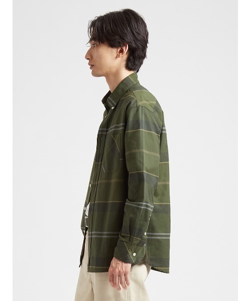 Barbour(バブアー)の「公式ショップ限定|Authenticタータンシャツ(シャツ/ブラウス・メンズ・ネイビー/ブラウン/グリーン/レッド・X-LARGE/SMALL/LARGE/MEDIUM)」の22枚目の写真