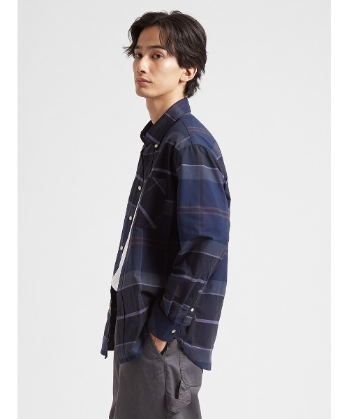 Barbour(バブアー)の「公式ショップ限定|Authenticタータンシャツ(シャツ/ブラウス・メンズ・ネイビー/ブラウン/グリーン/レッド・X-LARGE/SMALL/LARGE/MEDIUM)」の5枚目の写真