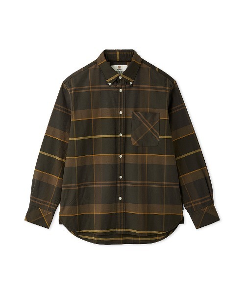 Barbour(バブアー)の「公式ショップ限定|Authenticタータンシャツ(シャツ/ブラウス・メンズ・ネイビー/ブラウン/グリーン/レッド・X-LARGE/SMALL/LARGE/MEDIUM)」の8枚目の写真