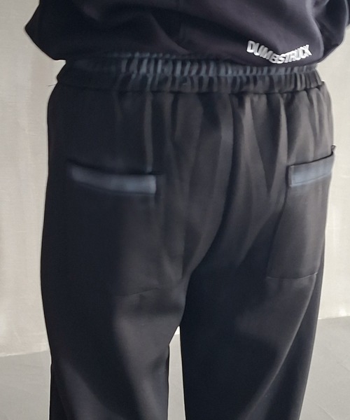 WESTBOY(ウエストボーイ)の「Y2K サイドライン オーバーサイズ ワイドスウェットパンツ WO26W7PT02(スウェットパンツ・メンズ・ブラック/グレー・L/M/XL)」の13枚目の写真