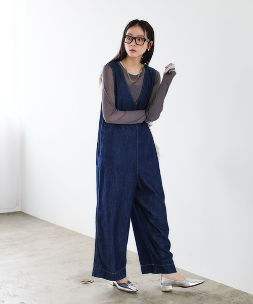 CROSS FUNCTION(クロスファンクション)の「《吸水速乾》シアーチュール配色トップス【CROSS FUNCTION/クロスファンクション】(Tシャツ/カットソー・レディース・チャコールグレー/ブラック/ピンク/アイボリー・LL/M/L)」の21枚目の写真