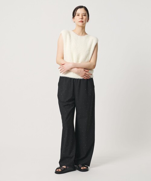 BEAUTY&YOUTH UNITED ARROWS(ビューティーアンドユースユナイテッドアローズ)の「2WAY シャギーニットベスト(ベスト・レディース・ブラウン系/ライトグレー/オフホワイト・FREE)」の11枚目の写真