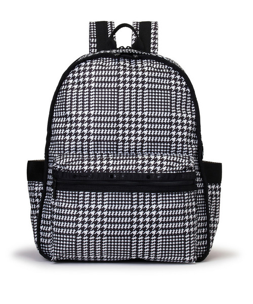 LeSportsac(レスポートサック)の「ROUTE BACKPACK シティハウンドトゥース(バックパック/リュック・レディース・ブラック・FREE)」の4枚目の写真