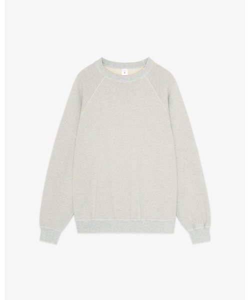 FRONT 11201(フロントワンワントゥーオーワン)の「Organic Yarn Crew(スウェット・メンズ・グレー・XL/L/M/S)」の1枚目の写真