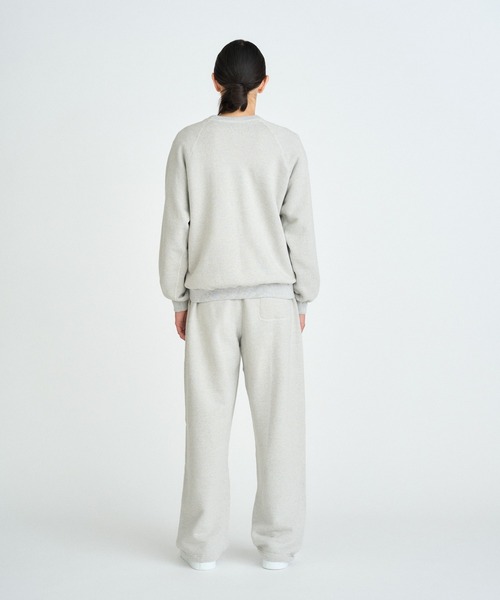FRONT 11201(フロントワンワントゥーオーワン)の「Organic Yarn Crew(スウェット・メンズ・グレー・XL/L/M/S)」の3枚目の写真