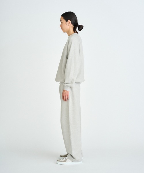 FRONT 11201(フロントワンワントゥーオーワン)の「Organic Yarn Crew(スウェット・メンズ・グレー・XL/L/M/S)」の5枚目の写真