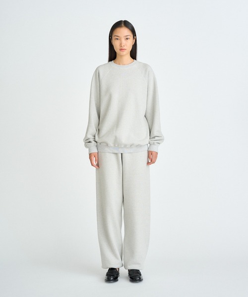 FRONT 11201(フロントワンワントゥーオーワン)の「Organic Yarn Crew(スウェット・メンズ・グレー・XL/L/M/S)」の6枚目の写真