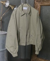 Peach Brushed Studded Blouson / ピーチ起毛スタッズブルゾン メンズ レディース ユニセックス