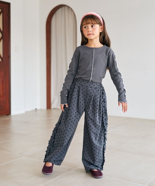 Piet(ピエット)の「ドット バルーンパンツ(その他パンツ・キッズ・ブラウン/グレー・100/110/130/120)」の22枚目の写真