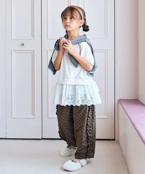 Piet(ピエット)の「ドット バルーンパンツ(その他パンツ・キッズ・ブラウン/グレー・100/110/130/120)」の20枚目の写真