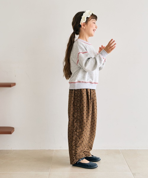 Piet(ピエット)の「ドット バルーンパンツ(その他パンツ・キッズ・ブラウン/グレー・100/110/130/120)」の11枚目の写真