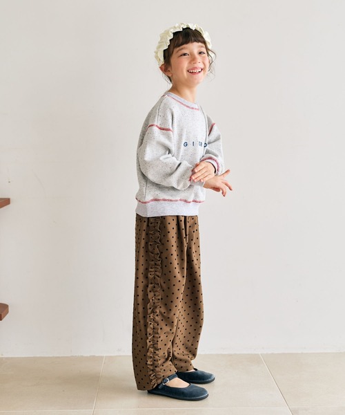 Piet(ピエット)の「ドット バルーンパンツ(その他パンツ・キッズ・ブラウン/グレー・100/110/130/120)」の12枚目の写真