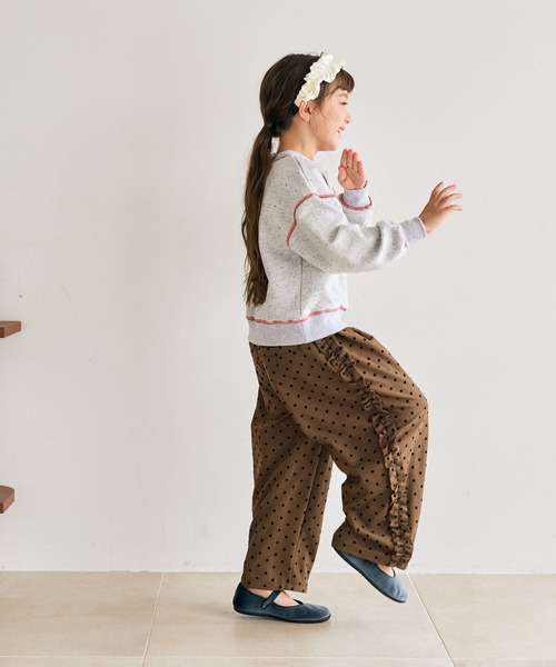 Piet(ピエット)の「ドット バルーンパンツ(その他パンツ・キッズ・ブラウン/グレー・100/110/130/120)」の10枚目の写真