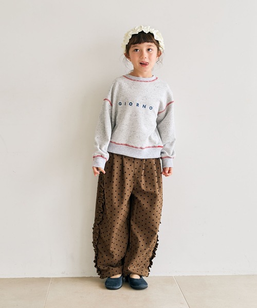 Piet(ピエット)の「ドット バルーンパンツ(その他パンツ・キッズ・ブラウン/グレー・100/110/130/120)」の7枚目の写真