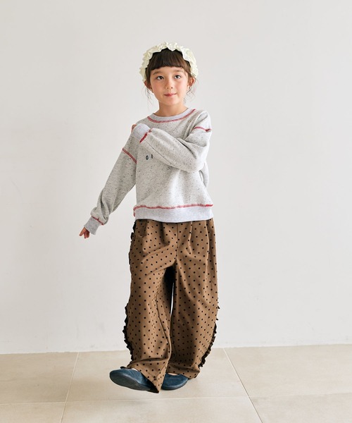 Piet(ピエット)の「ドット バルーンパンツ(その他パンツ・キッズ・ブラウン/グレー・100/110/130/120)」の8枚目の写真