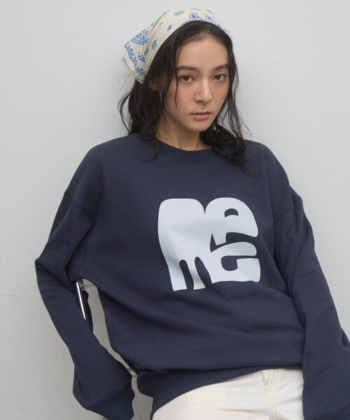 CIAOPANIC TYPY(チャオパニックティピー)の「【ZOZO限定】【UNISEX】ニュアンスロゴスウェット(スウェット・レディース・チャコールグレー/ネイビー/ブラウン/グレー・MEDIUM/LARGE)」の1枚目の写真