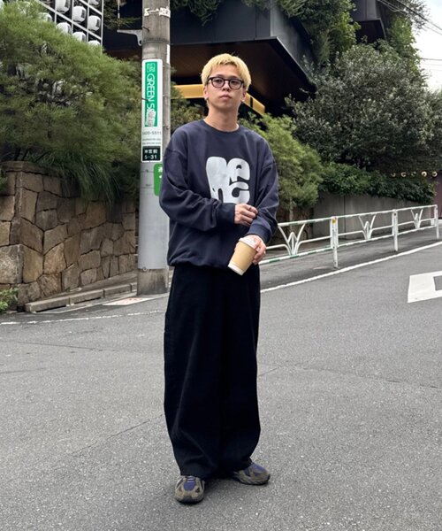 CIAOPANIC TYPY(チャオパニックティピー)の「【ZOZO限定】【UNISEX】ニュアンスロゴスウェット(スウェット・レディース・チャコールグレー/ネイビー/ブラウン/グレー・MEDIUM/LARGE)」の7枚目の写真