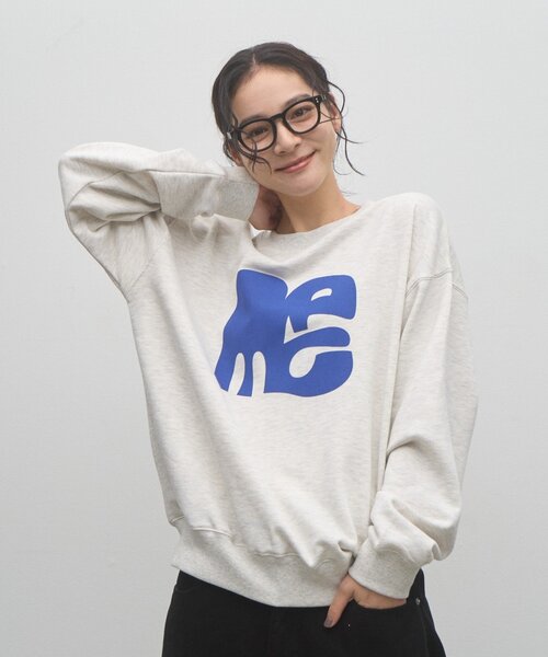 CIAOPANIC TYPY(チャオパニックティピー)の「【ZOZO限定】【UNISEX】ニュアンスロゴスウェット(スウェット・レディース・チャコールグレー/ネイビー/ブラウン/グレー・MEDIUM/LARGE)」の9枚目の写真