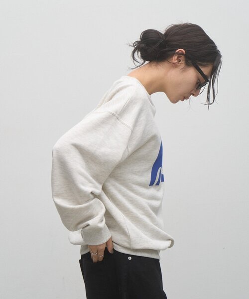 CIAOPANIC TYPY(チャオパニックティピー)の「【ZOZO限定】【UNISEX】ニュアンスロゴスウェット(スウェット・レディース・チャコールグレー/ネイビー/ブラウン/グレー・MEDIUM/LARGE)」の11枚目の写真