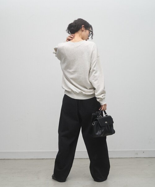 CIAOPANIC TYPY(チャオパニックティピー)の「【ZOZO限定】【UNISEX】ニュアンスロゴスウェット(スウェット・レディース・チャコールグレー/ネイビー/ブラウン/グレー・MEDIUM/LARGE)」の14枚目の写真