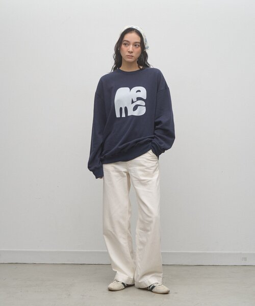 CIAOPANIC TYPY(チャオパニックティピー)の「【ZOZO限定】【UNISEX】ニュアンスロゴスウェット(スウェット・レディース・チャコールグレー/ネイビー/ブラウン/グレー・MEDIUM/LARGE)」の21枚目の写真