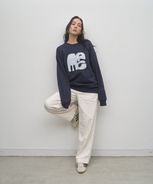 CIAOPANIC TYPY(チャオパニックティピー)の「【ZOZO限定】【UNISEX】ニュアンスロゴスウェット(スウェット・レディース・チャコールグレー/ネイビー/ブラウン/グレー・MEDIUM/LARGE)」の22枚目の写真