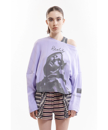 P.A.M.（パム）の「【P.A.M/パム】 XEROX POINTELLE OFF SHOULDER TOP（Tシャツ/カットソー）」