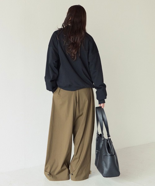 PBLIM（ページボーイリム）の「《UNISEX》ソファドッグスウェット（スウェット・レディース・グレー/ブラック・FREE）」の11枚目の写真