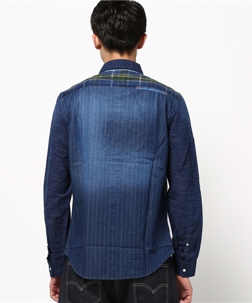 デジグアルDesigualシャツブラウス【新品未使用】 セール】パジャマスタイル シャツ（シャツ/ブラウス）｜Desigual
