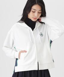 【PEARLY GATES】Wハニカムストレッチフルジップフーディ (WOMENS)
