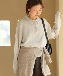 JOURNAL STANDARD relume | 《追加 / 新色》ラムミックスシャツプルオーバー(ニット/セーター)