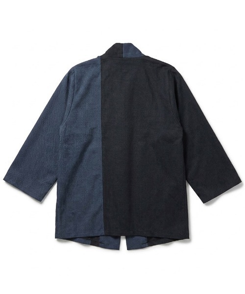 NO ID.(ノーアイディ)の「mj12002- フレキシブルレイヤードガウン(459006-587J)(その他アウター・メンズ・ネイビー/グレー/ブラック・ONE SIZE)」の20枚目の写真