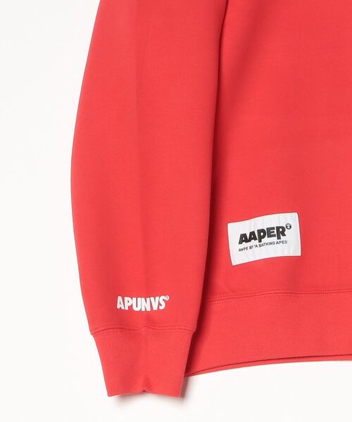 AAPE BY A BATHING APE（エーエイプバイアベイシングエイプ）の「AAPER "Ice hockey" CREW NECK SWEAT（スウェット・メンズ・オレンジ系9・SMALL/MEDIUM/LARGE/X-LARGE）」の7枚目の写真