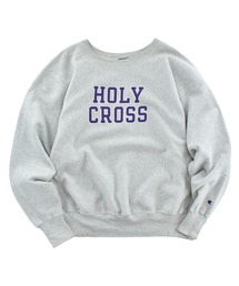 【USED】Y2K Champion "HOLY CROSS" リバースウィーブ スウェット